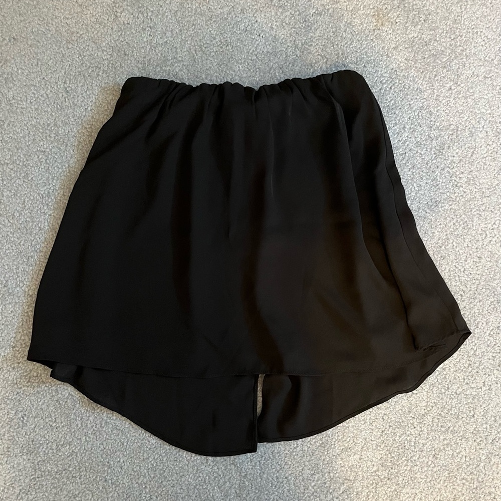 VICI Vacation Nights Strapless Blouse - Black -Small